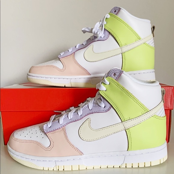 Nike Dunk High Lemon Twist Womens 7.5 NEW - Picture 4 of 8